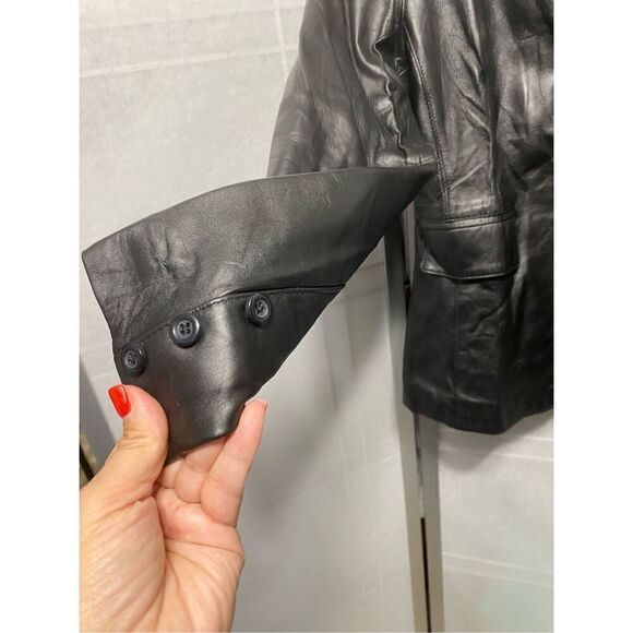 Leather womens jacket size S NWT - Picture 5 of 10